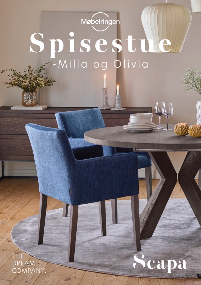 Scapa spisestue - Milla og Olivia